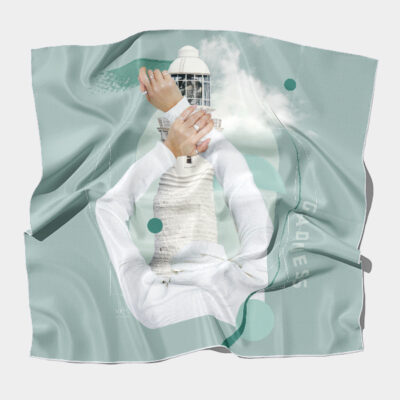 Apaszka z jedwabiu naturalnego